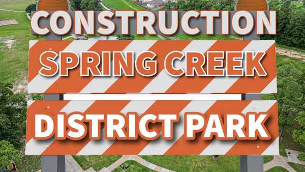 Construction - Spring Creek District Park