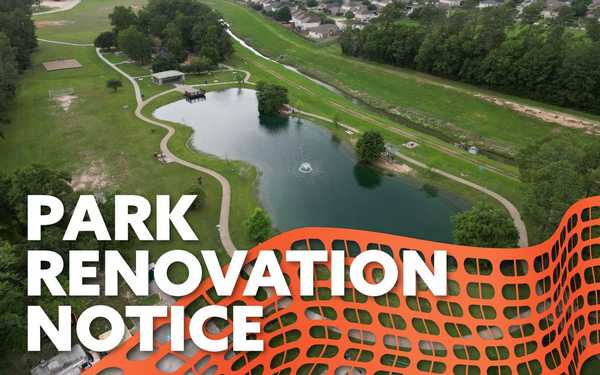 Park Renovation Notice