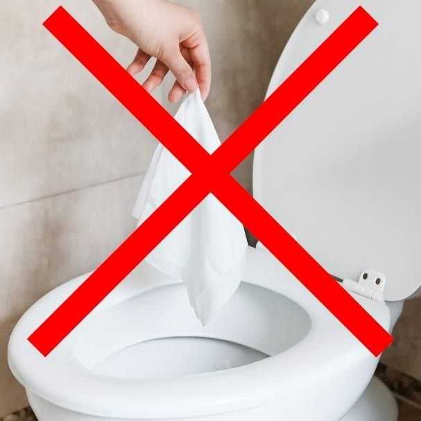 Don't Flush Wet Wipes